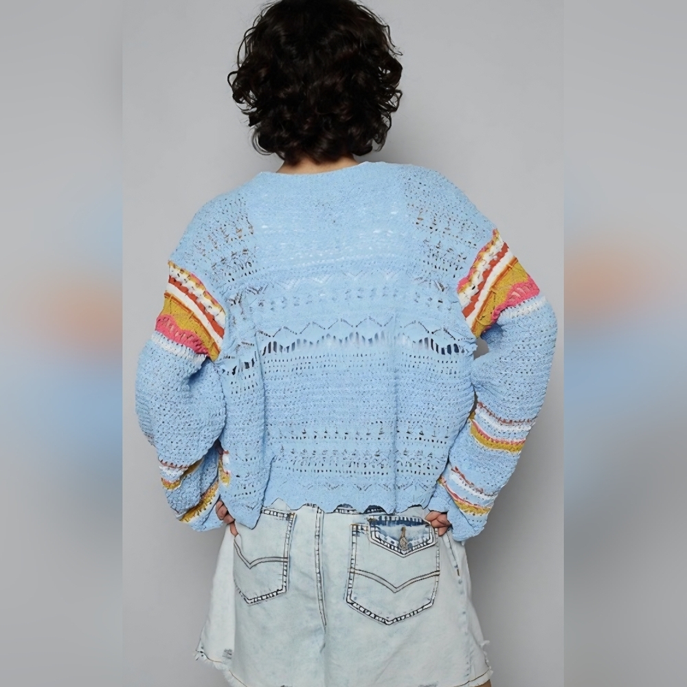 POL Multicolor Striped Cardigan - Picture 4 of 9